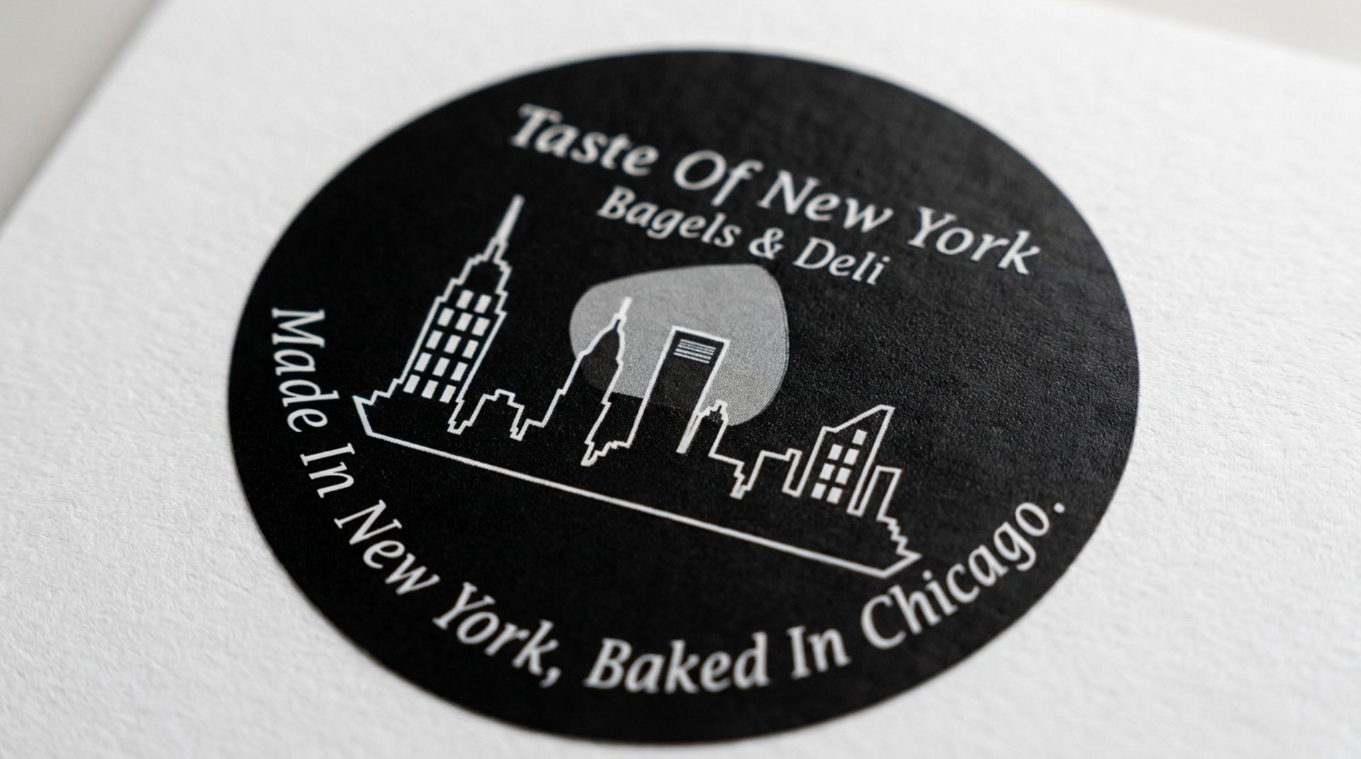 Made in New York. Baked in Chicago.
